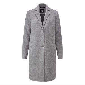 Women’s Rohan UK Gray Hi-Tech Wool Mid Length Coat 4